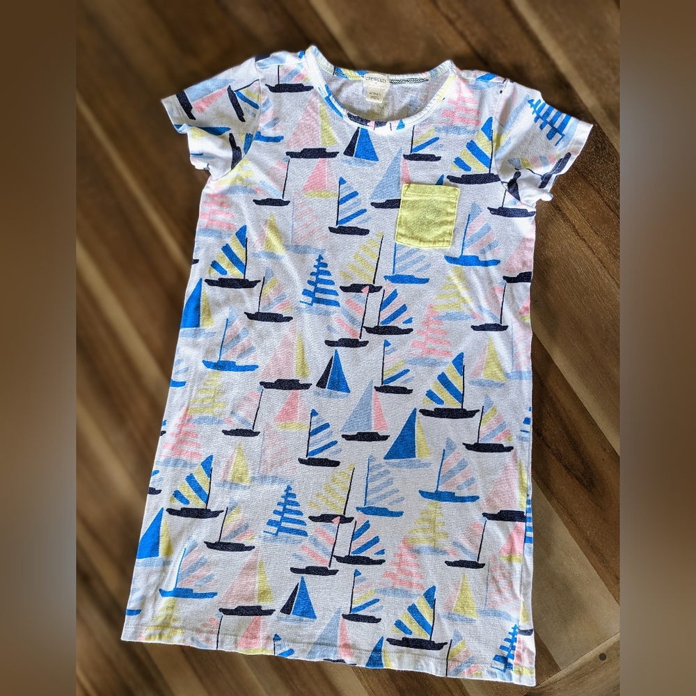 J.Crew sailboat tee dress 10